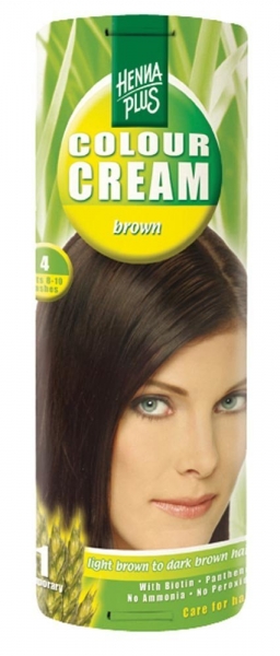 Hennaplus Balsam Colour Cream 4 -Brown-